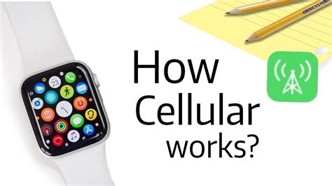 apple watch with cellular how does it work